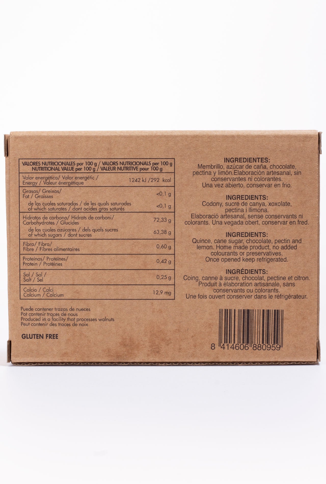 Membrillo con chocolate 350 g