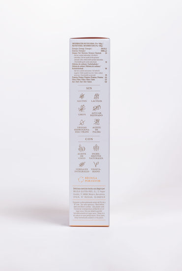Galletas MILOLA Zanahoria especiada 140g