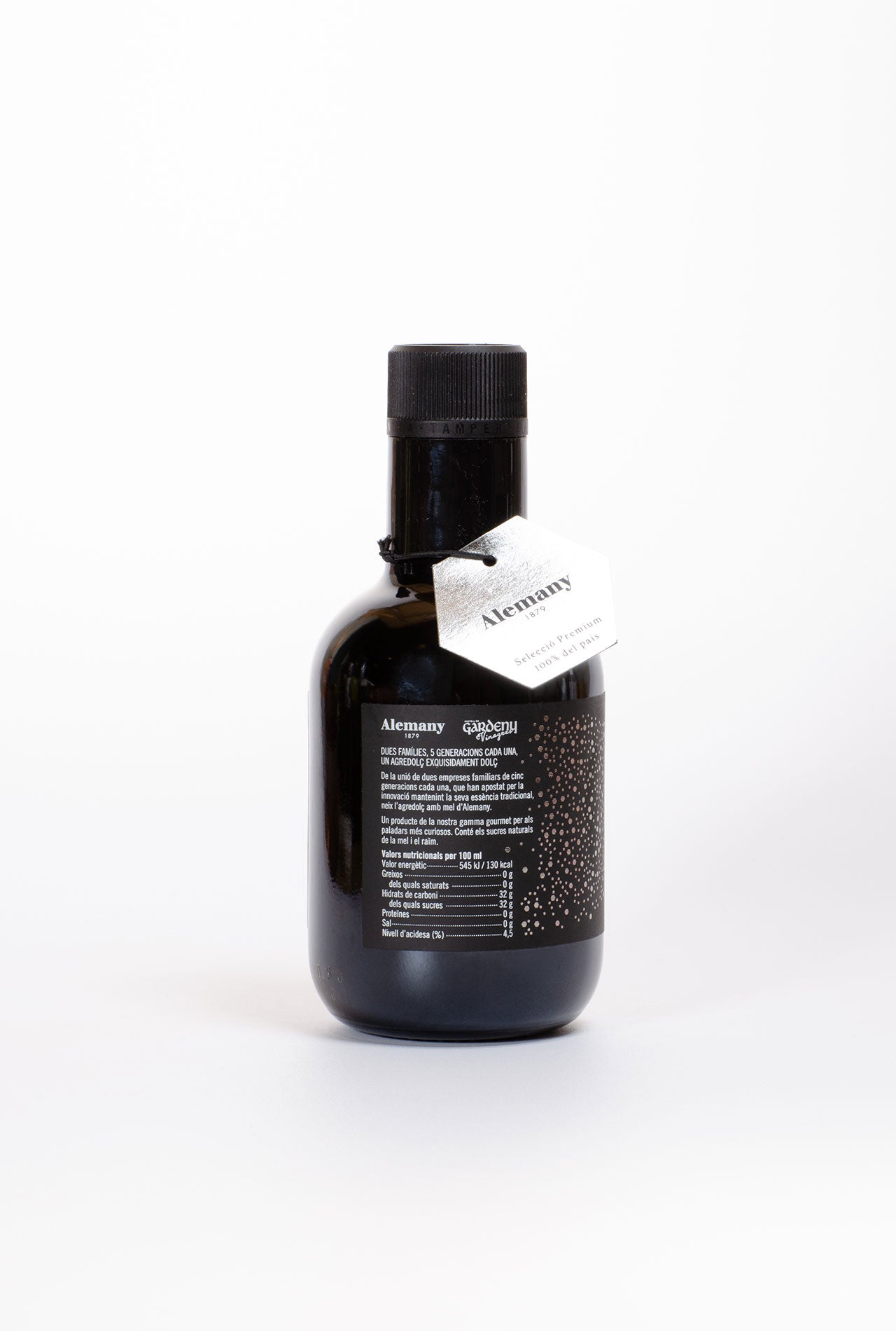 Vinagre agredolç Cabernet i mel Alemany