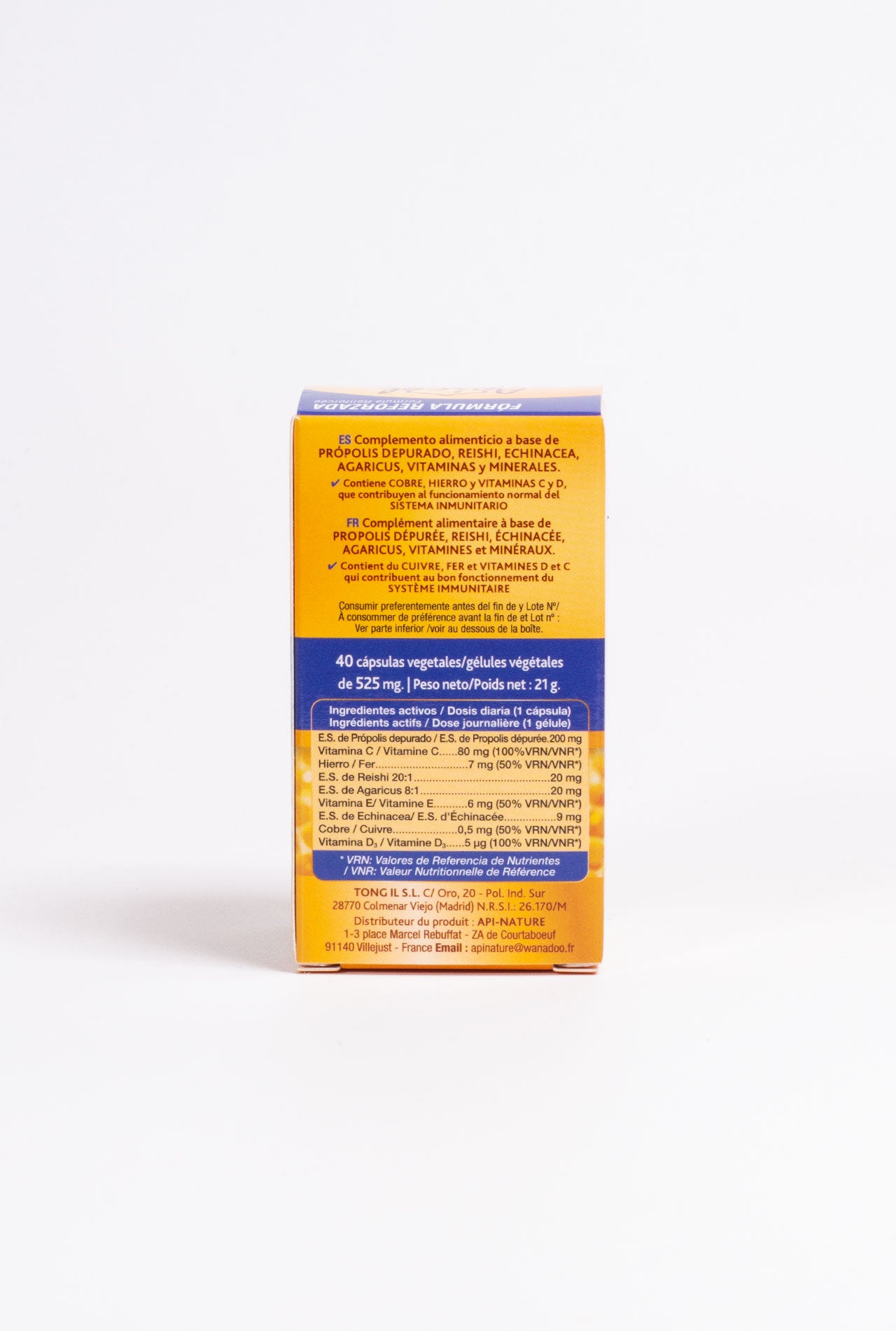 Apicol propolis capsulas