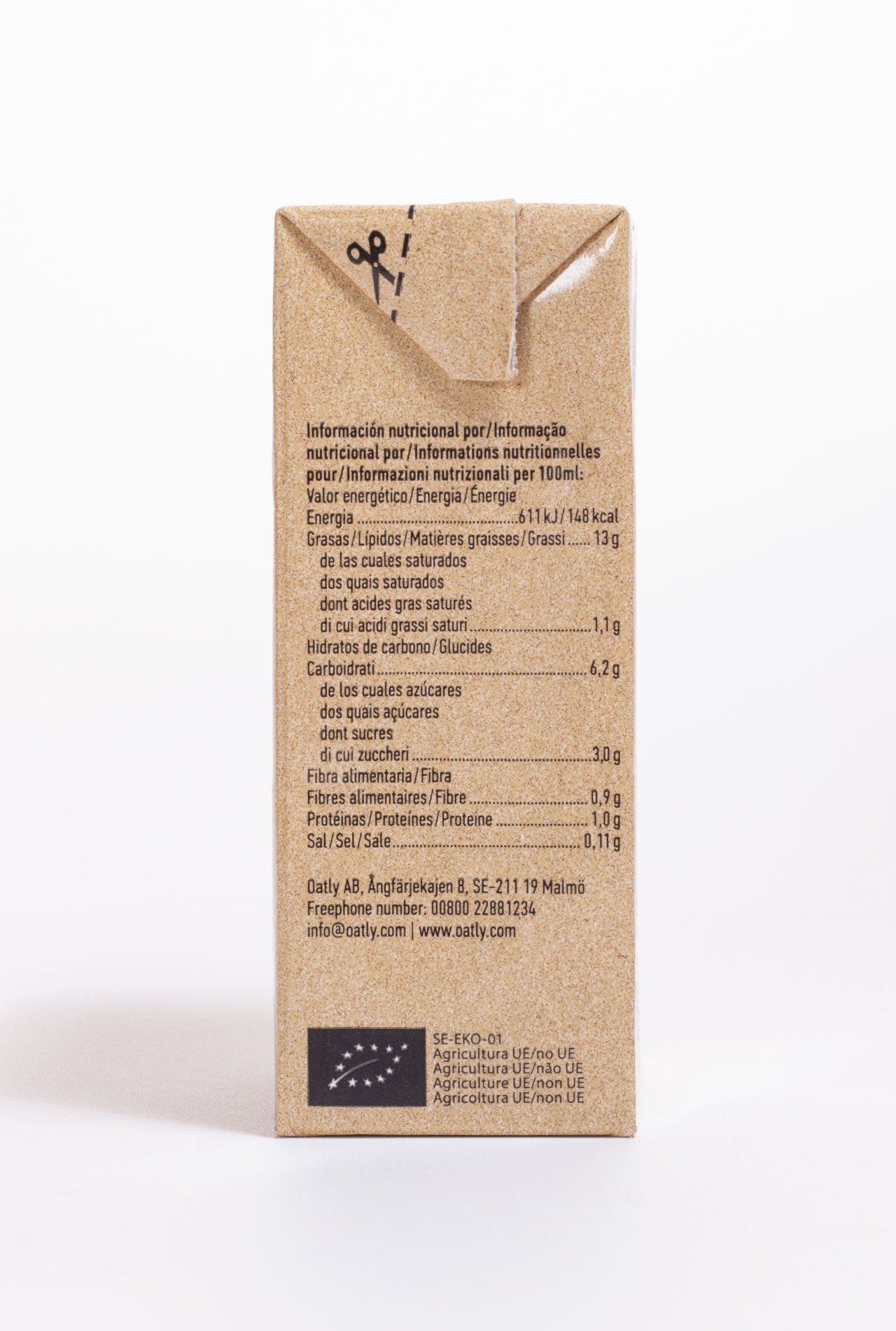 Llet de civada Oatly BIO 250ml