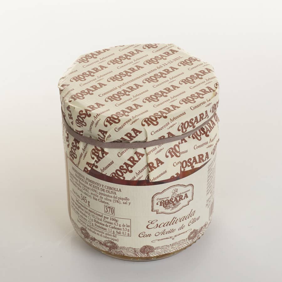 Escalivada aceite oliva Rosara