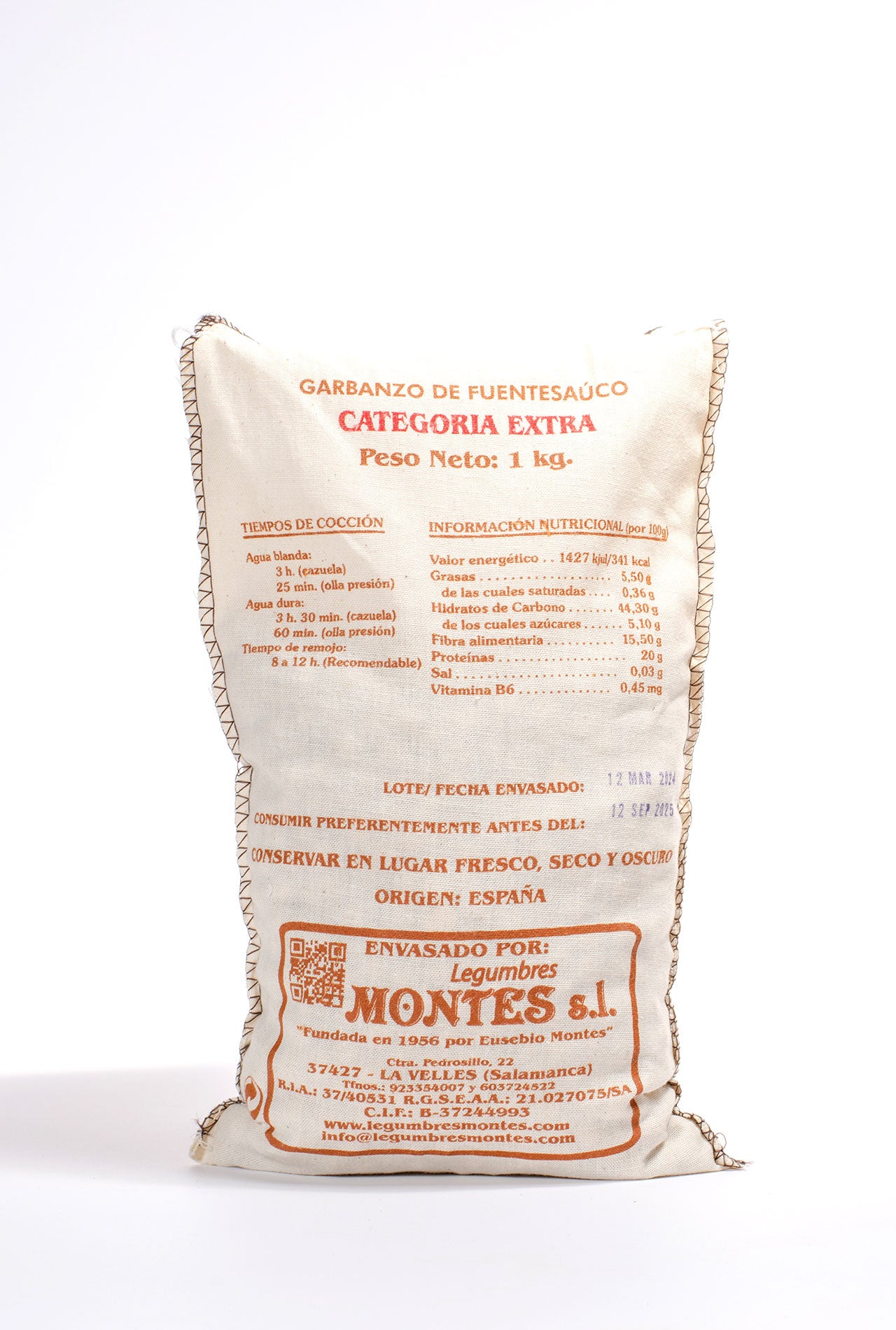 Garbanzo fuentesauco 1kg