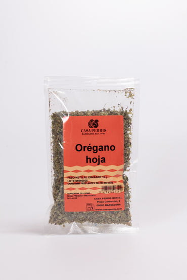 Orégano hoja extra 10g