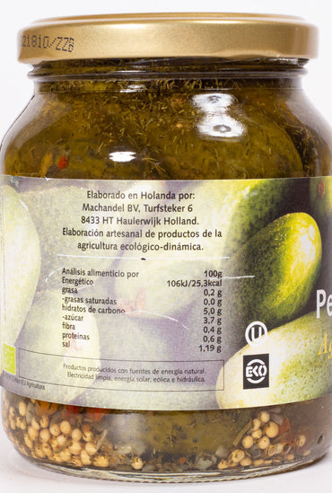 Pepinillos agridulces BIO