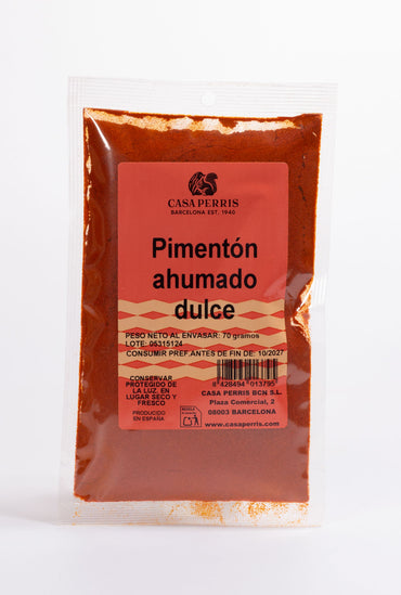 Pimentón dulce ahumado 70g