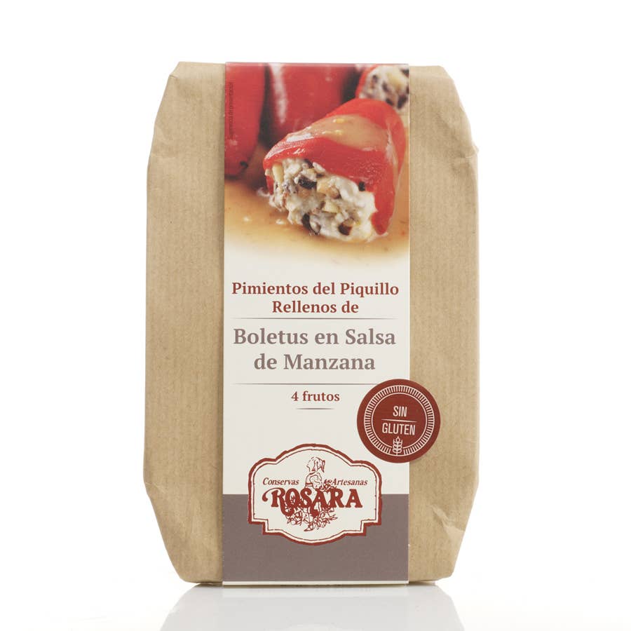 Pimientos piquillo rellenos rosara