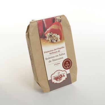 Pimientos piquillo rellenos rosara