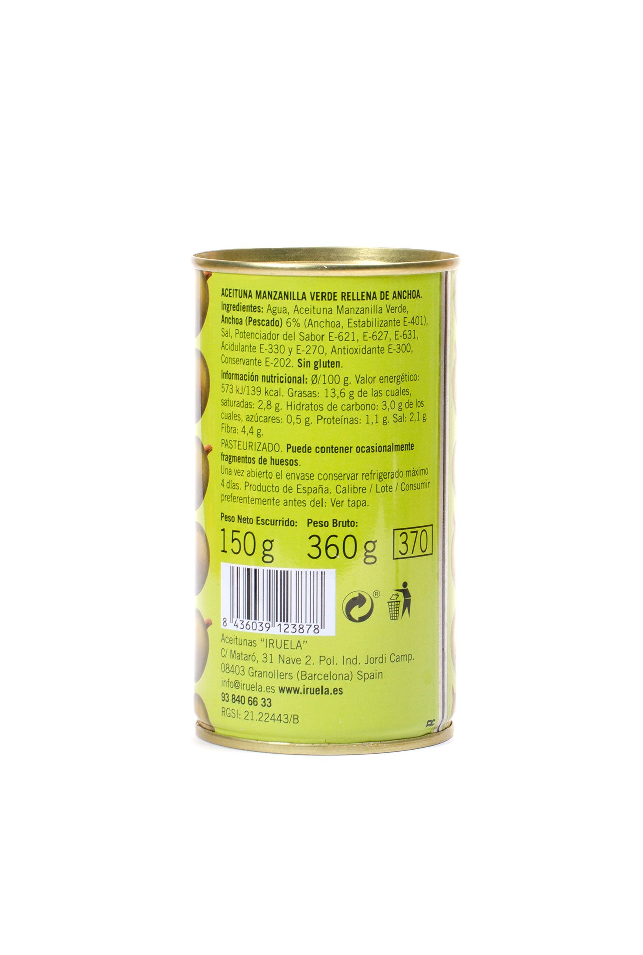 aceituna rellena anchoa