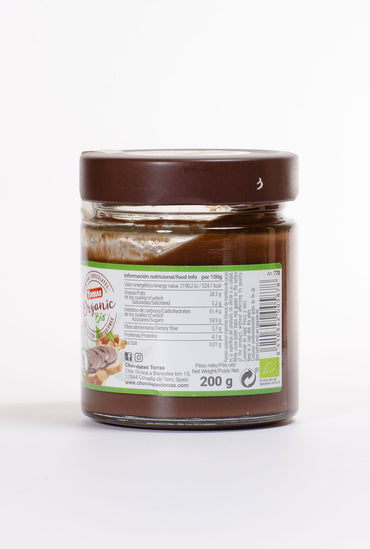 crema avellana y cacao torras