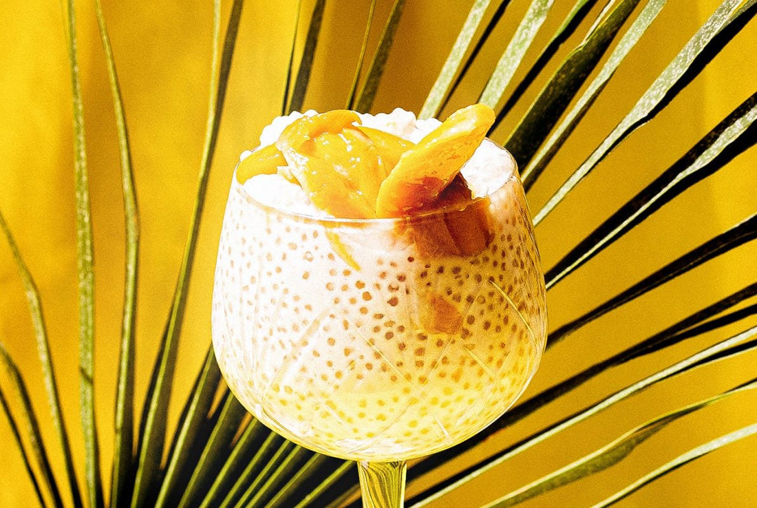 Tapioca con leche de coco