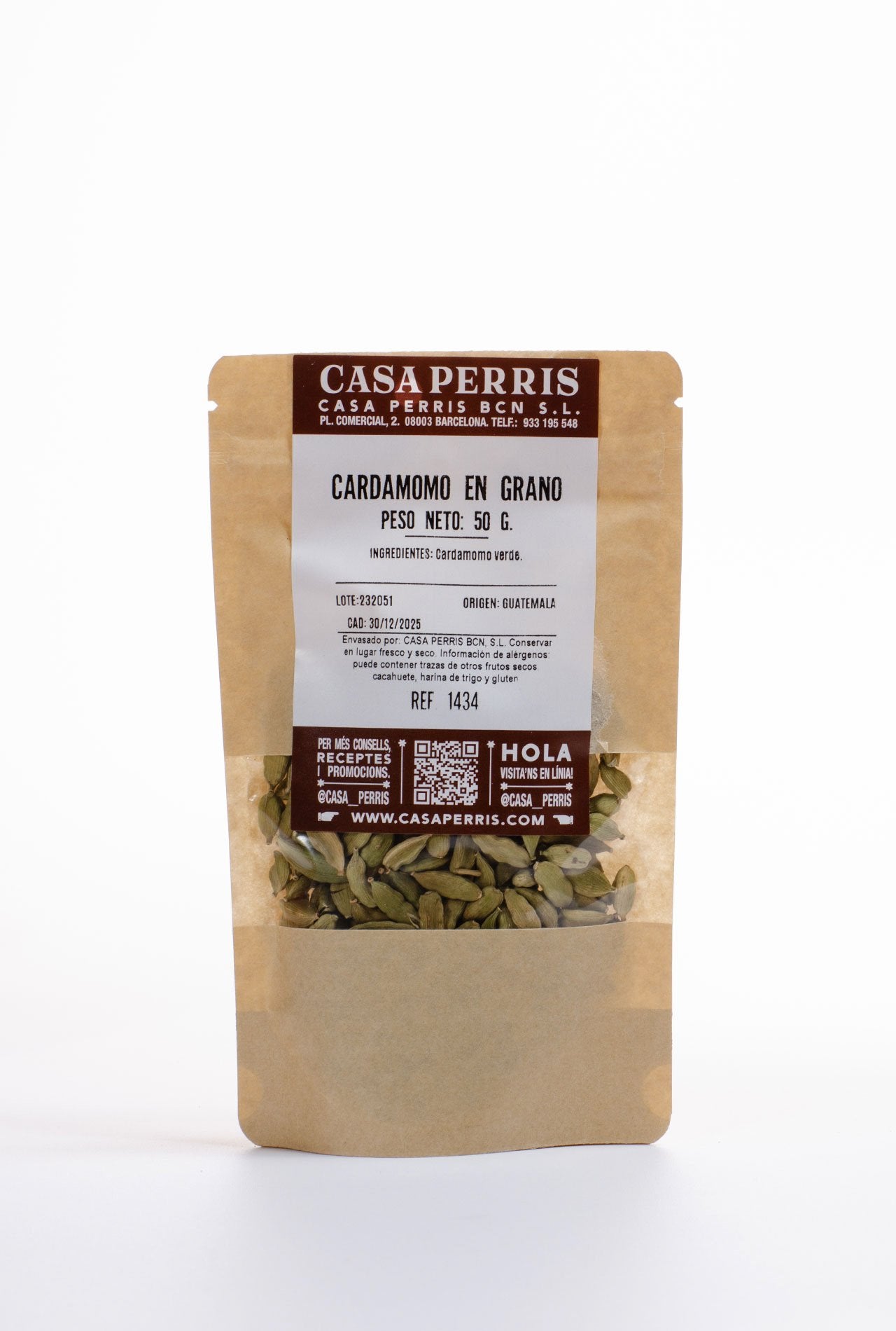 cardamomo grano verde