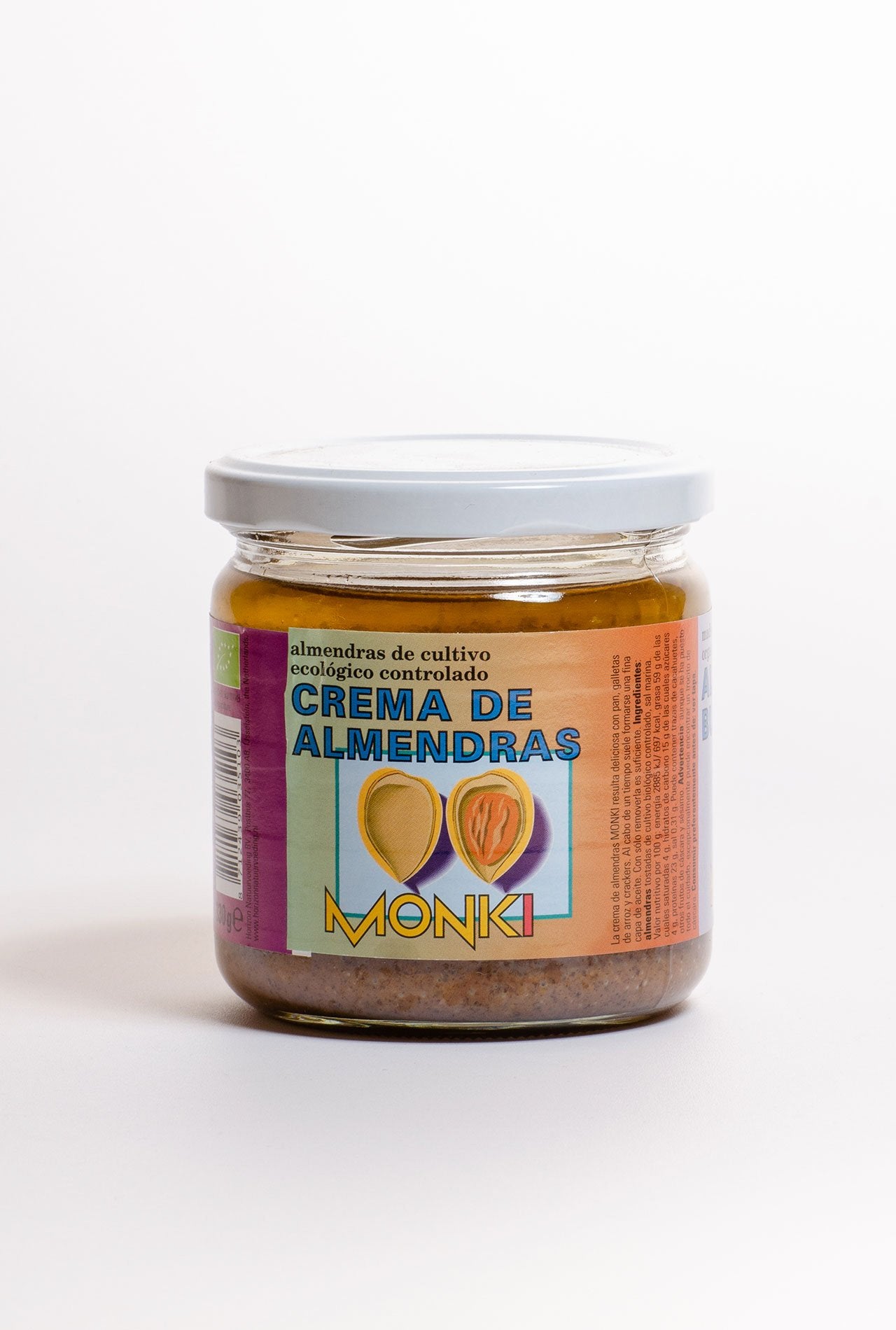 crema de almendras monki