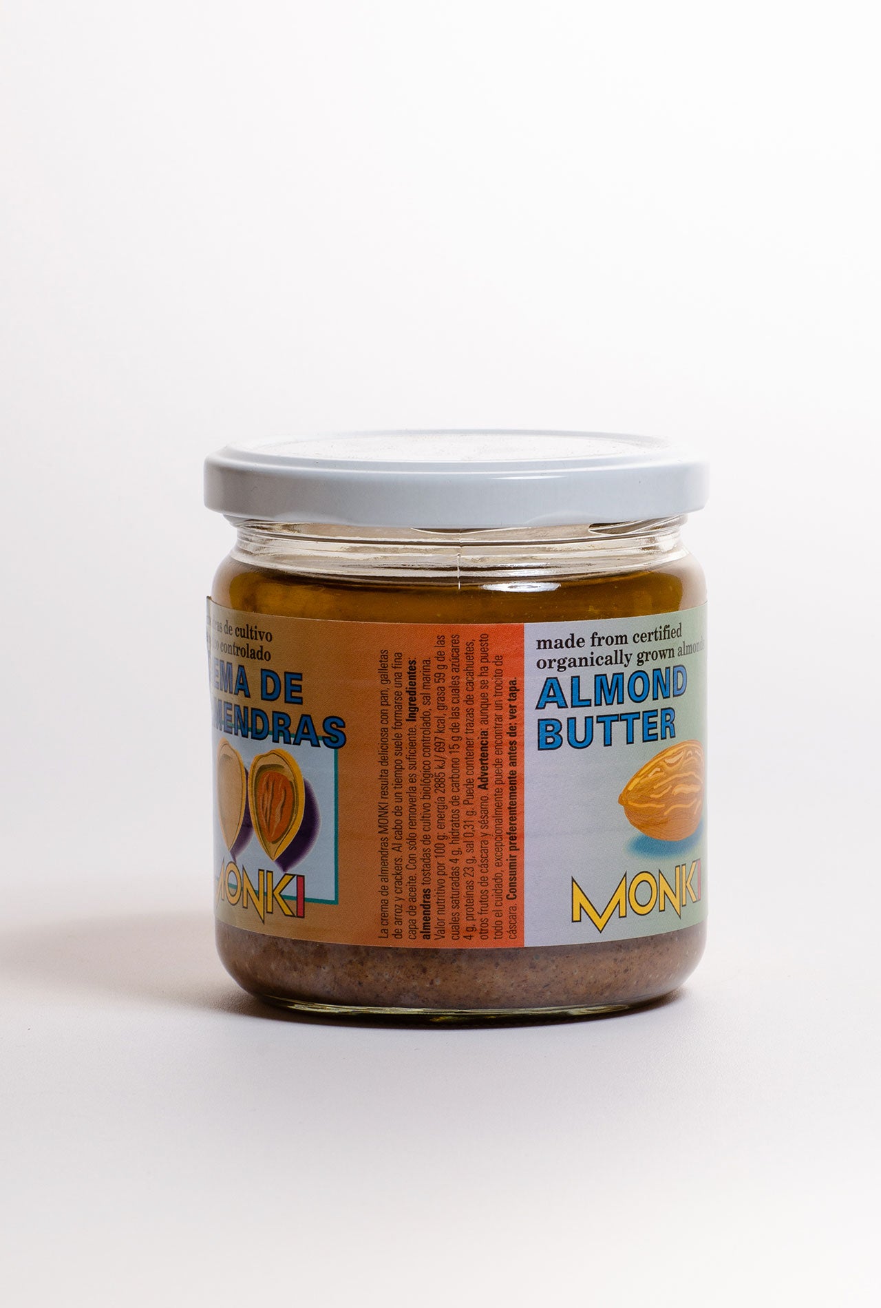 crema de almendras monki