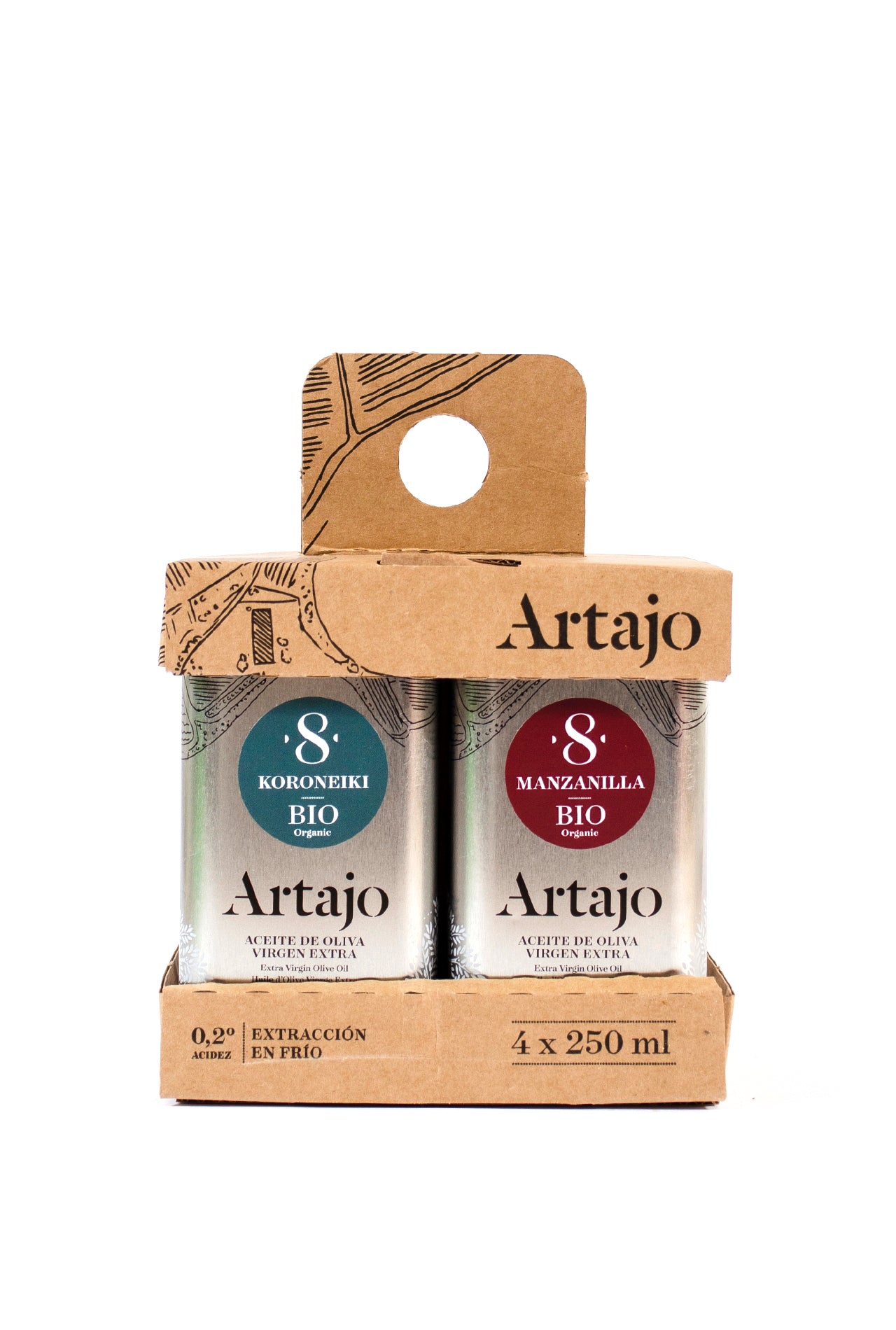 ACEITE ARTAJO 250 ML X 4 UNDS (2)