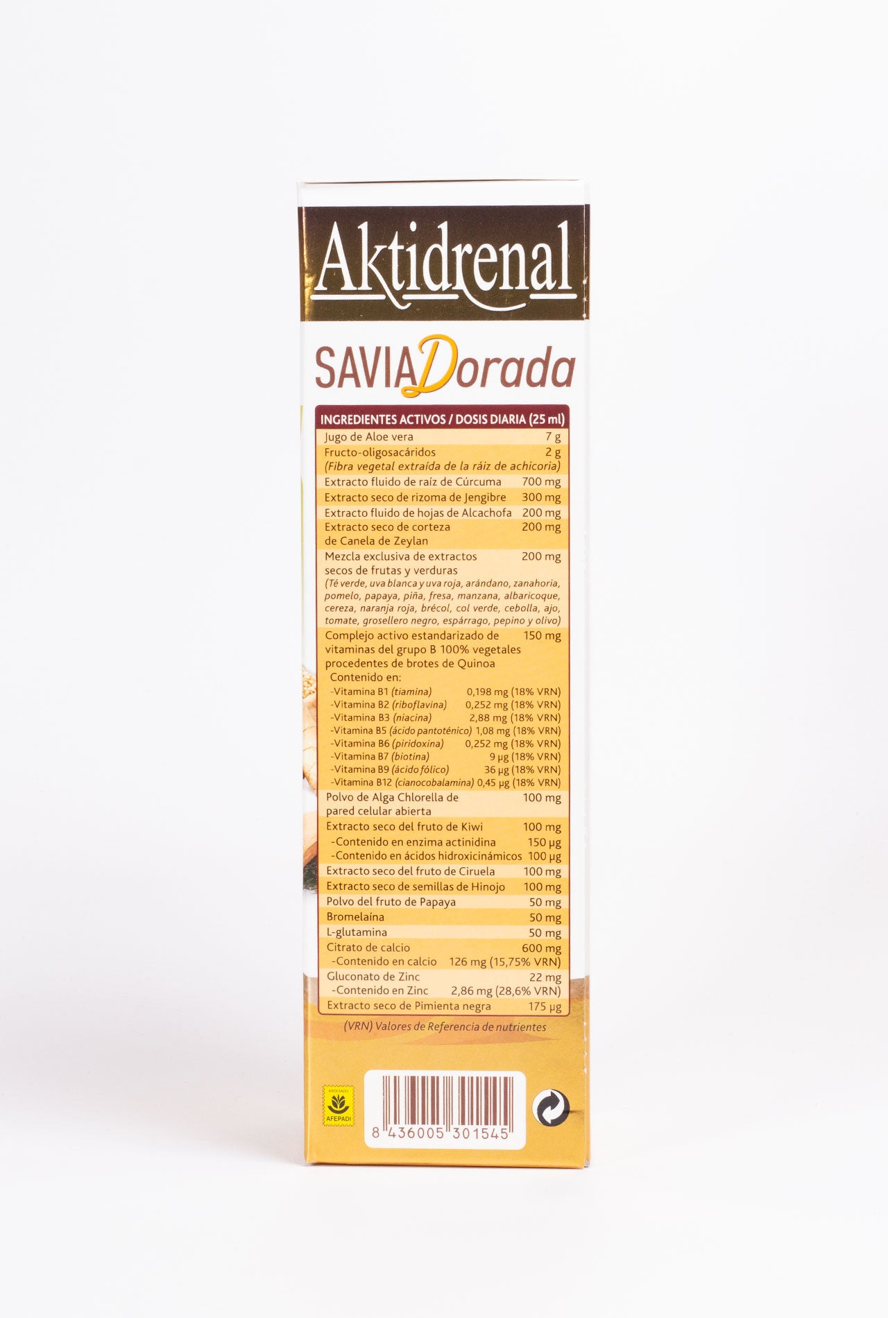 Aktidrenal savia dorada