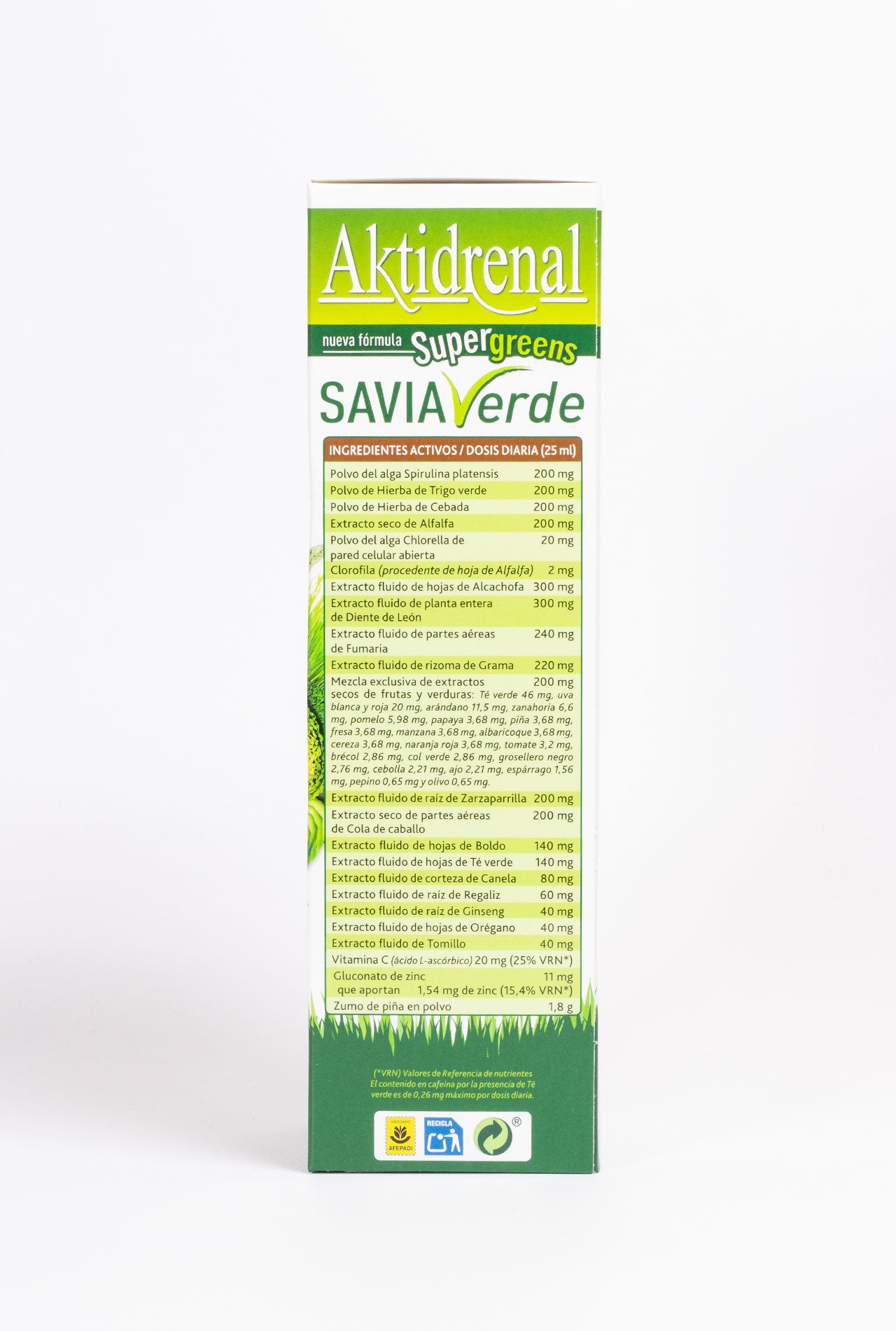 Aktidrenal savia verde