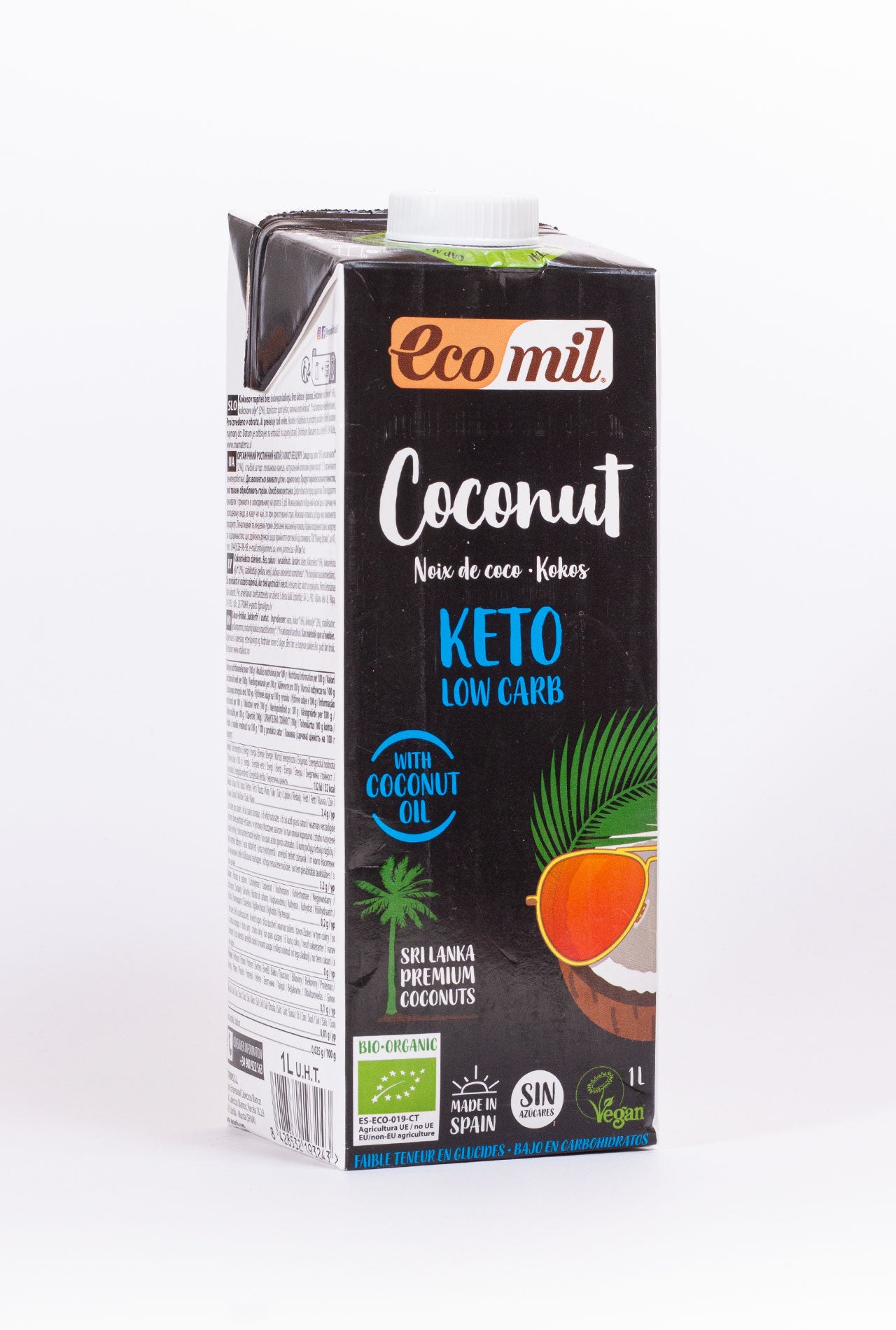 Keto Coconut Drink Ecomil 1Liter