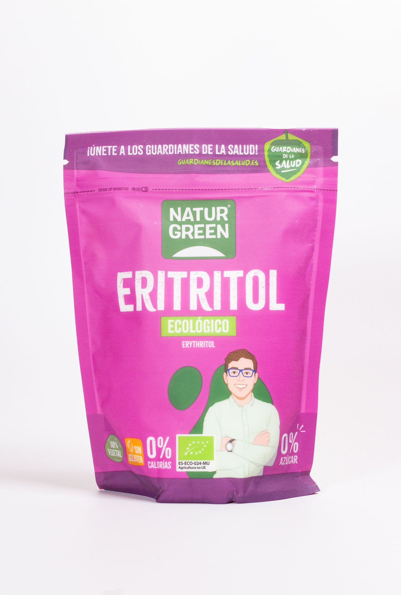 Eritritol natur green bolsa 500ml