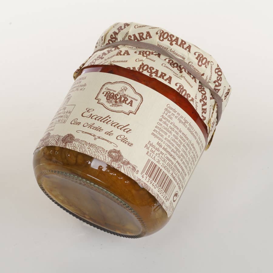 Escalivada aceite oliva Rosara