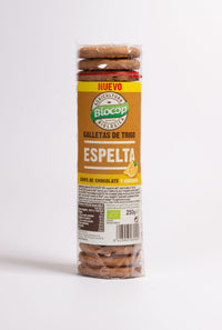 galletas de espelta naranja y choco biocop