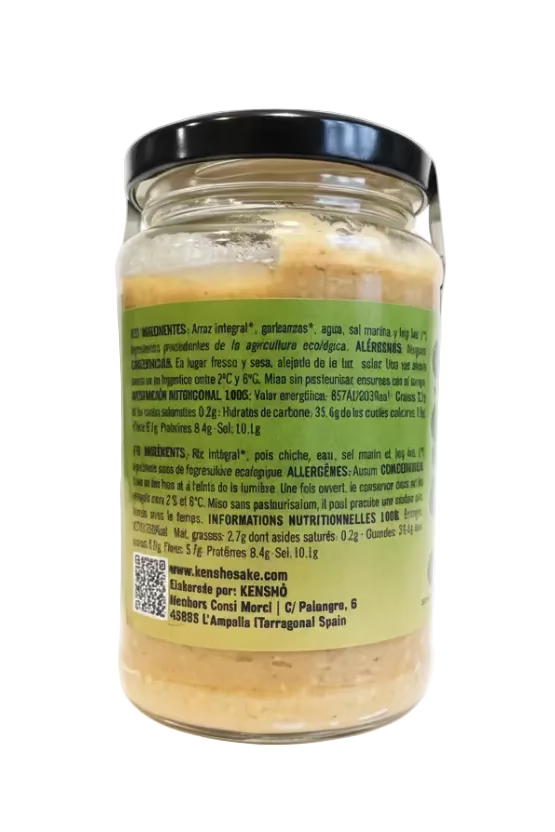 Miso Garbanzos Kensho ECO 380g