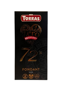 Xocolata Fondant Zero 85% cacau Torras 100g