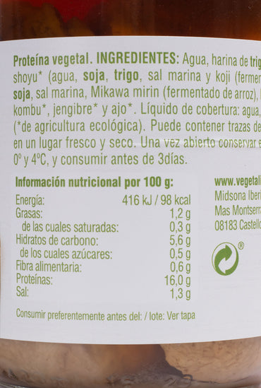 Seitán BIO Vegetalia 250g