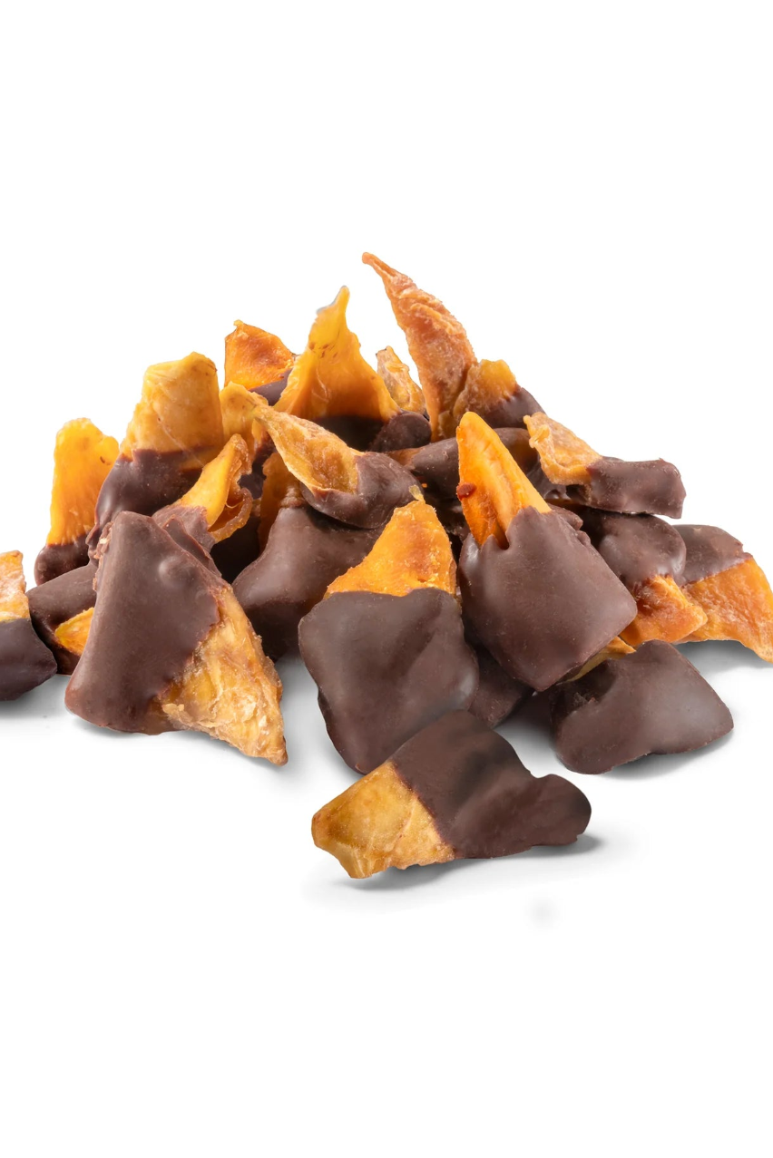 Mango bañado en chocolate negro ECO