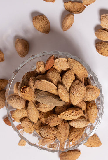 almendras con cáscara abrefacil