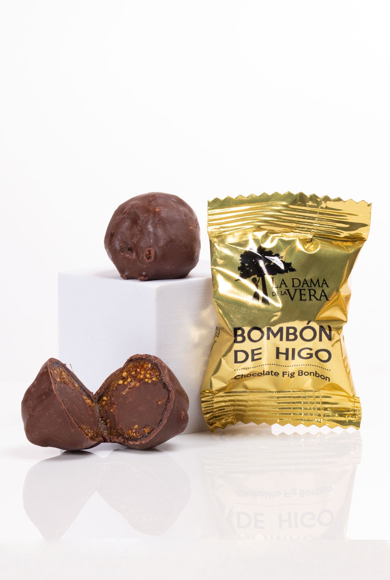 bombon de higo chocolate