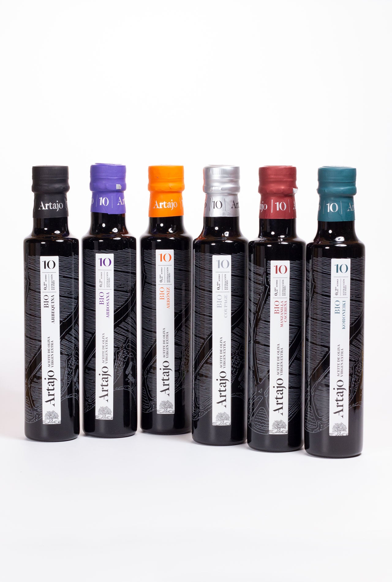 botellas aceite pack artajo 6