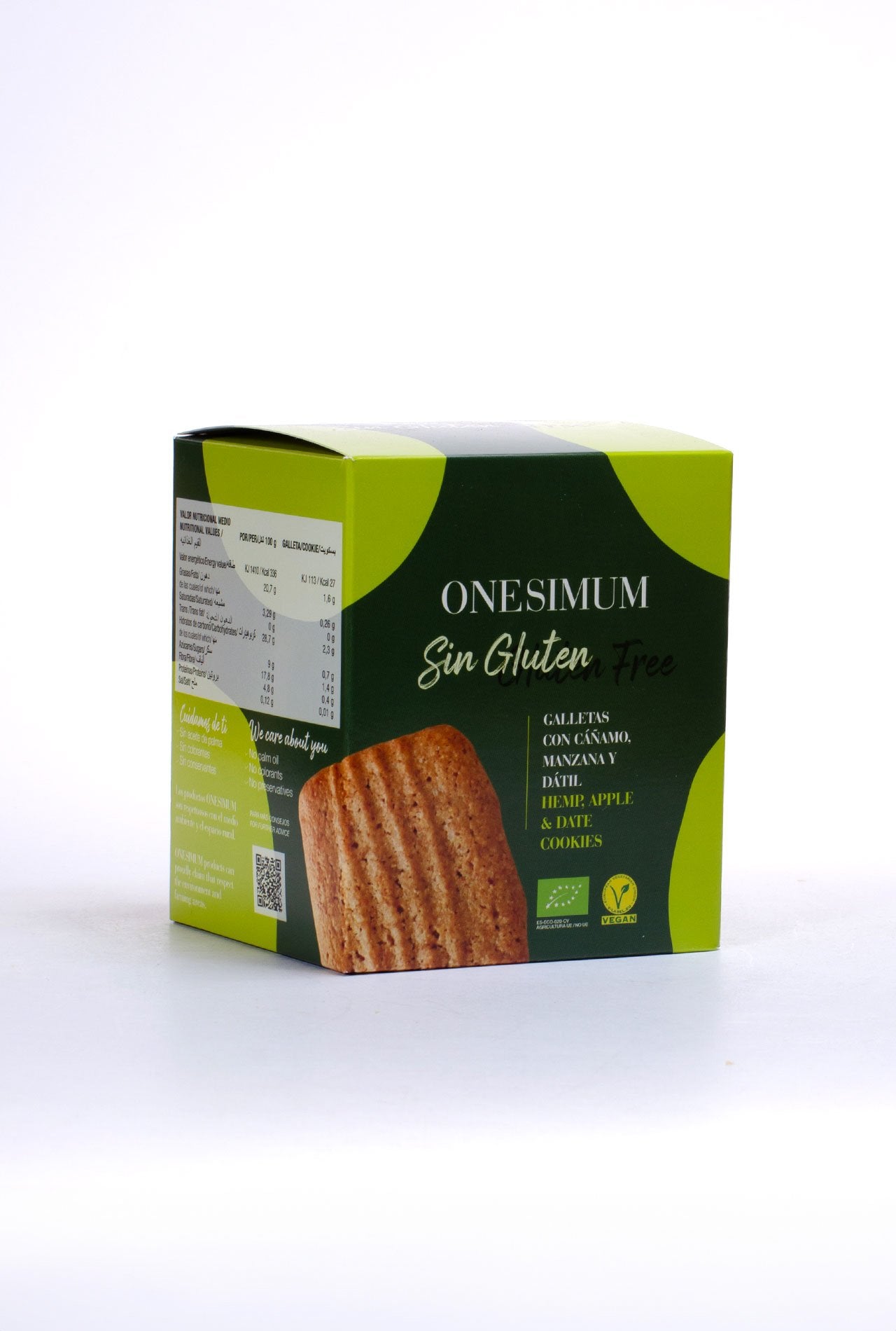 galletas sin gluten manzana y dátil