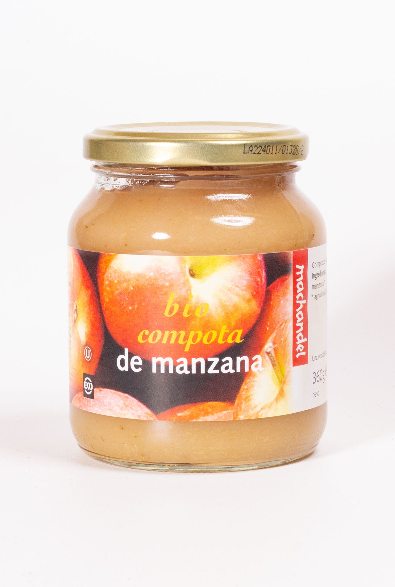 compota de manzana BIO