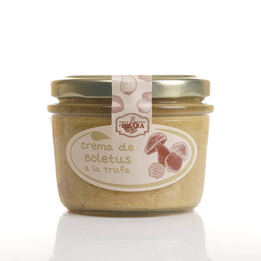 crema de boletus y trufa rosara