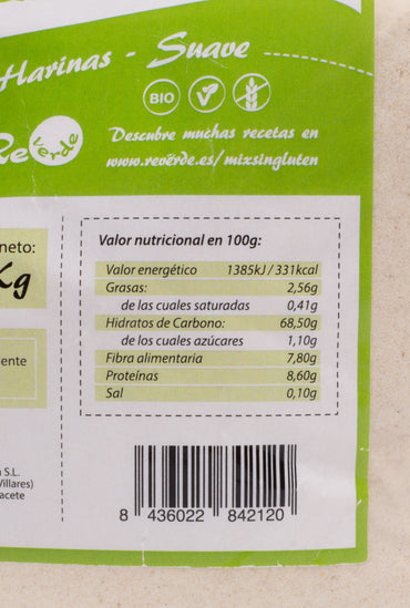 mezcla suave harinas 1 kg