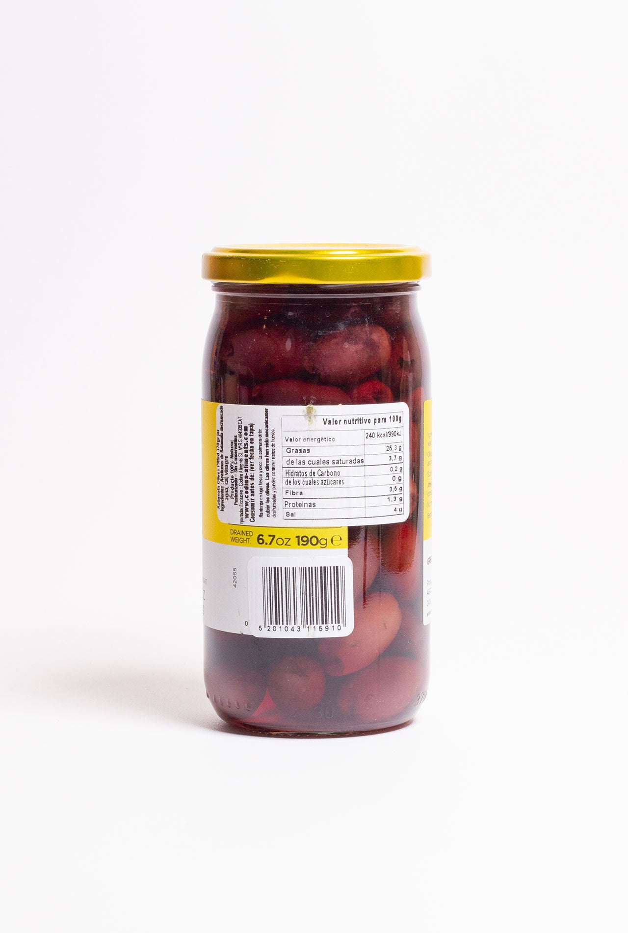 olivas kalamata 190g