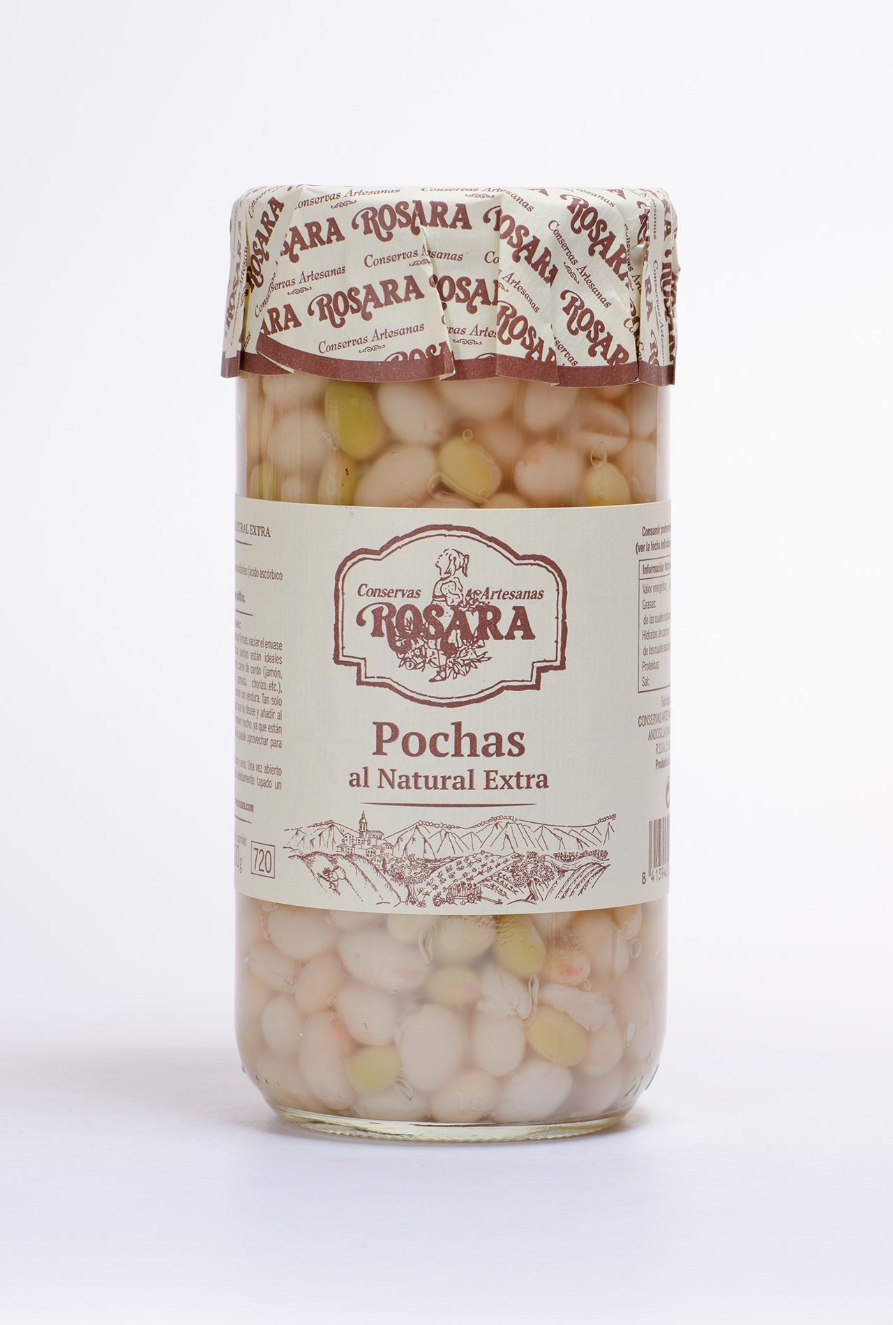 pochas al natural rosara 720 ml