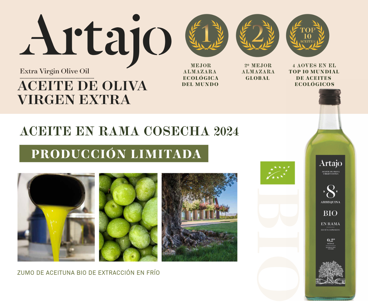 ARTAJO BIO Extra Virgin Olive Oil in Glass 1L 