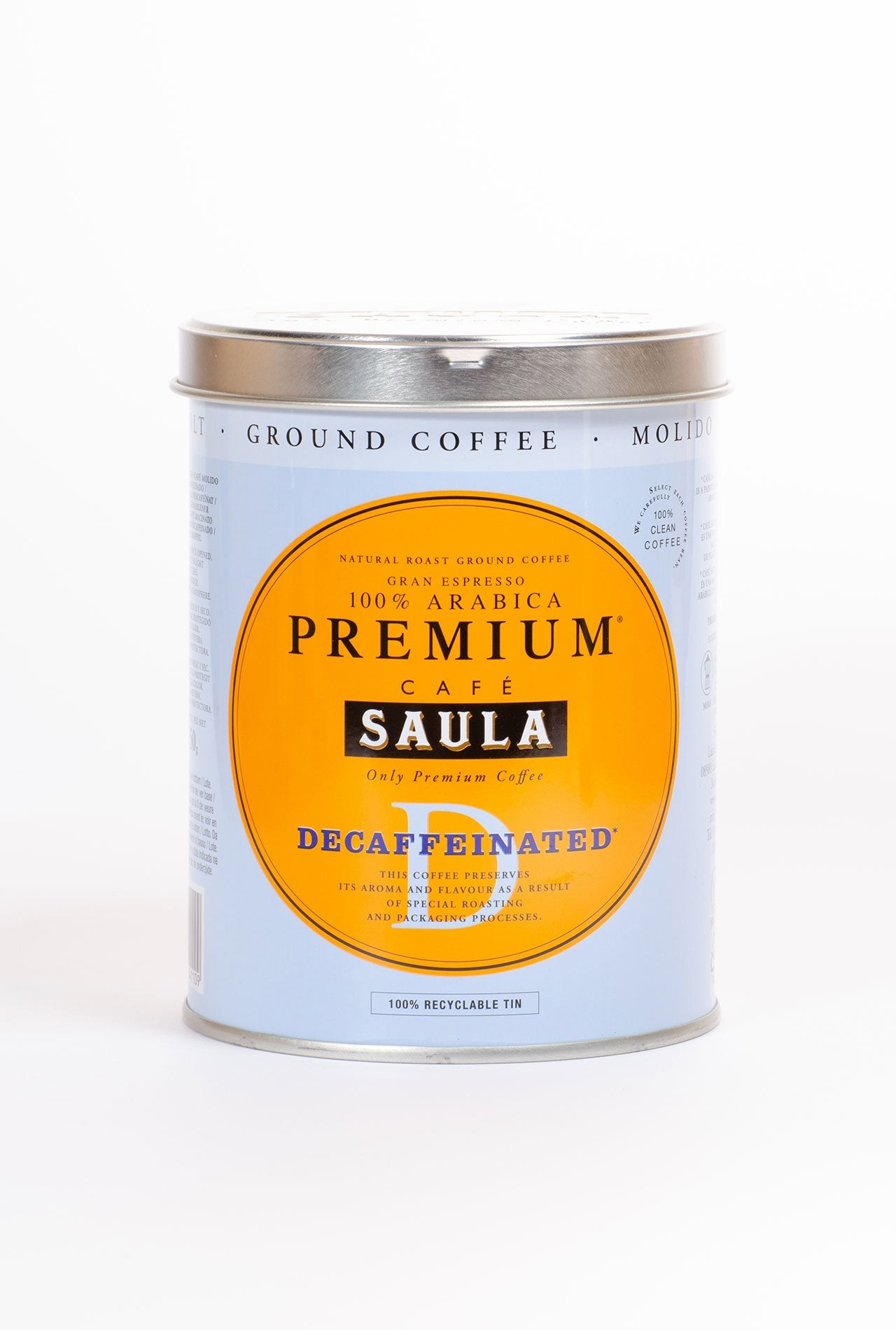 saula descafeinado 250g